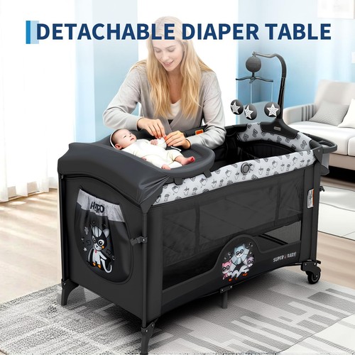 Baby bedside crib - 5-in-1,