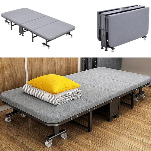 Folding single bed - single, guest